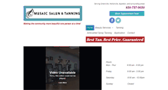 Desktop Screenshot of mosaic-salon.com